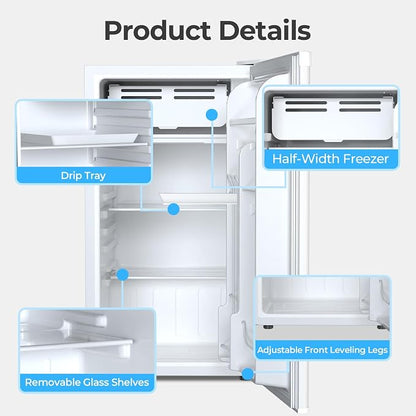 Antarctic Star 3.2 Cu.Ft. Mini Fridge - Image 5