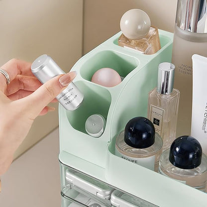 Makeup Organizer with Drawers for Vanity, Bathroom Countertop Organizer with - Image 7