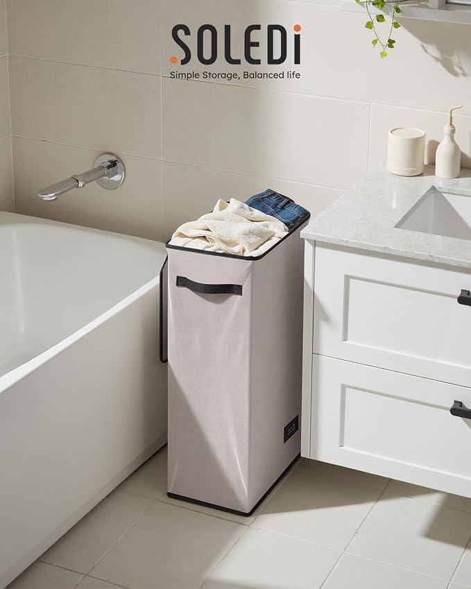 SOLEDI Slim Laundry Hamper - Image 8