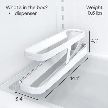YouCopia RollDown™ Egg Dispenser, Space-Saving Rolling Eggs Dispenser and - Image 4