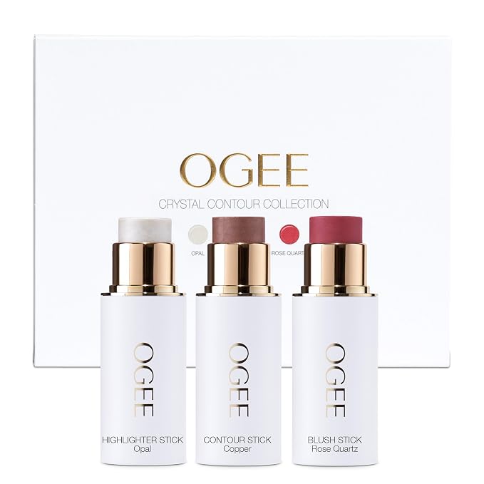 Ogee Face Stick Crystal Collection Trio by Ogee