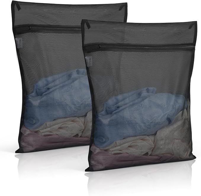 OTraki 2 Pack Mesh Laundry Bags 16X20 inch Durable Laundry Garment Bag | Mesh - Image 8