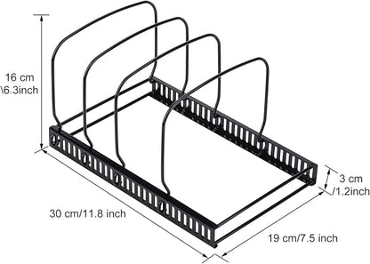 Toplife 10+ Bakeware Organizer Rack - Image 2