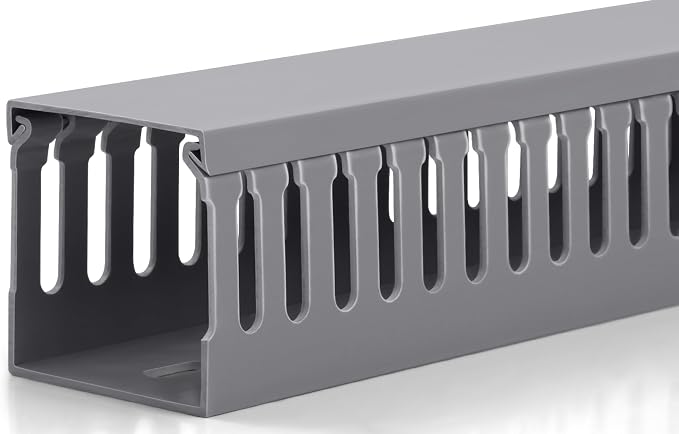 ZhiYo 99in Professional Server Rack Cable Management Raceway, H2in x W2in Cable by ZhiYo