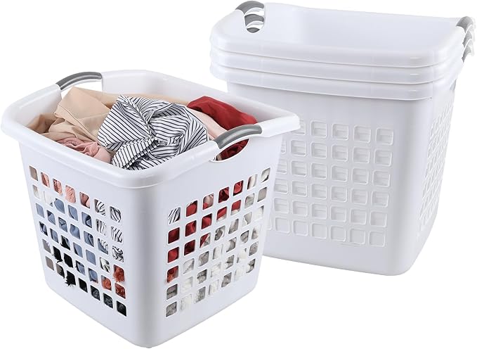 4 Packs 70 Liter Large Laundry Hamper - Image 7