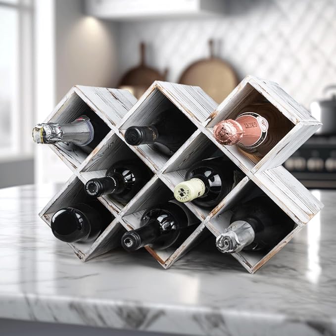 Penitent Man Wooden Wine Rack - Image 8