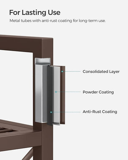 SONGMICS 3-Tier Metal Storage Rack - Image 4