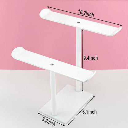 Bigfety Headband Holder, Acrylic Headband Organizer Stand, Hair Accessories - Image 7