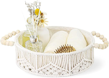 Handwoven Storage Basket Organizer by OPULANE