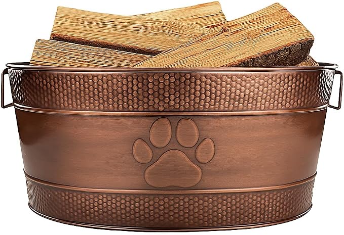 BREKX 25-Quart Tub for Firewood Storage Rack Log Holder by BREKX