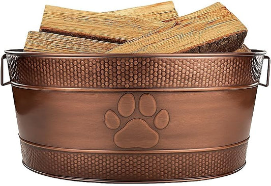 BREKX 25-Quart Tub for Firewood Storage Rack Log Holder by BREKX