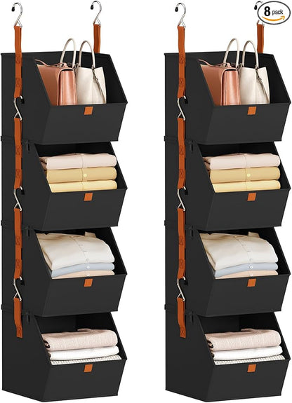 Hanging Closet Organizer 4 Tier by Homsorout
