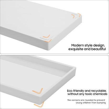Vanity and Bathroom Tray, Waterproof Vanity Tray - Image 7