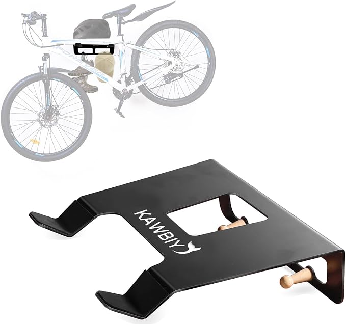 Bike Wall Mount With Shelf, Heavy-Duty Adjustable Bike Hanger, Hold Up To 66lbs by Unknown