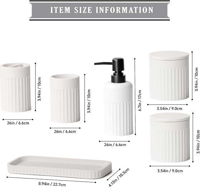 Bathroom Accessory Set - Image 5