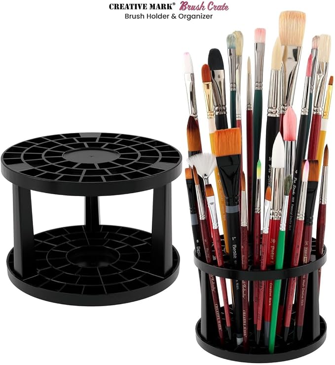 Creative Mark Brush Crate Brush Storage Holder - Image 3