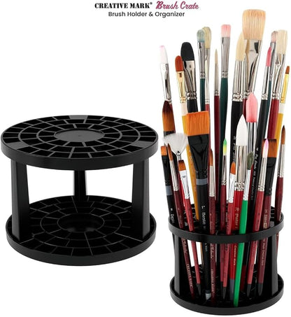 Creative Mark Brush Crate Brush Storage Holder - Image 3