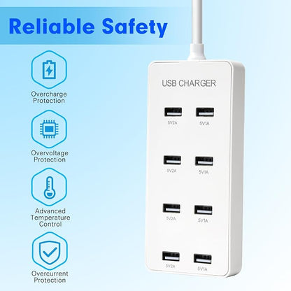 USB Wall Charger USB Charging Station - Image 2