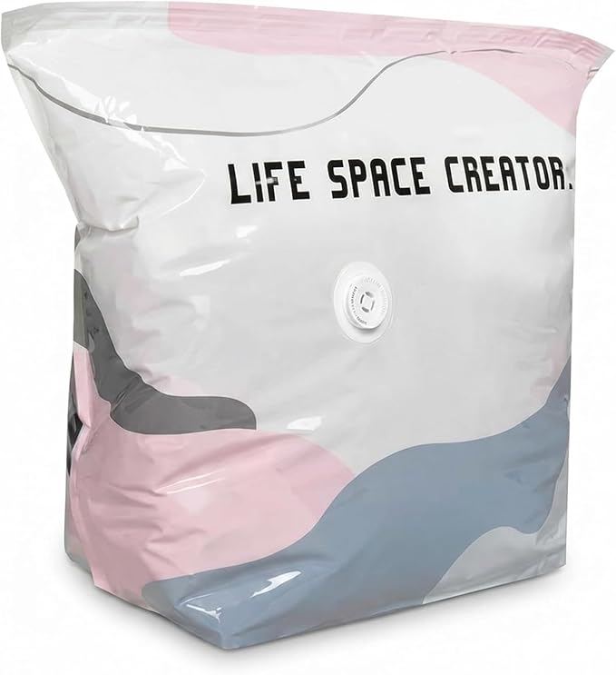 No Pump Vacuum Storage Bags – Large Cube Compression Storage Bags by Unknown