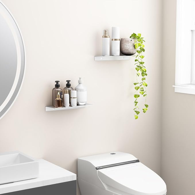 Danpoo 12 inch Metal Floating Shelves - Image 5
