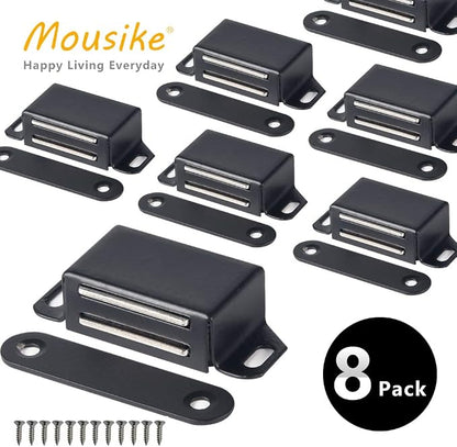 Mousike Cabinet Magnets 30lb Black Door Magnets - Image 9