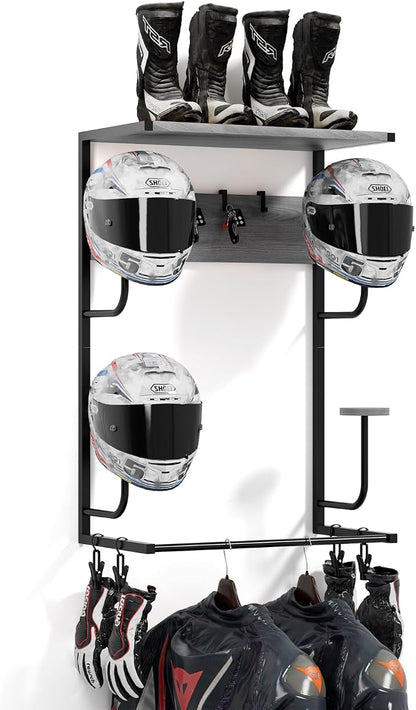 Motorcycle Helmet Holder Wall Mounted, Helmet Holder Wall Mount by OMISRUIS
