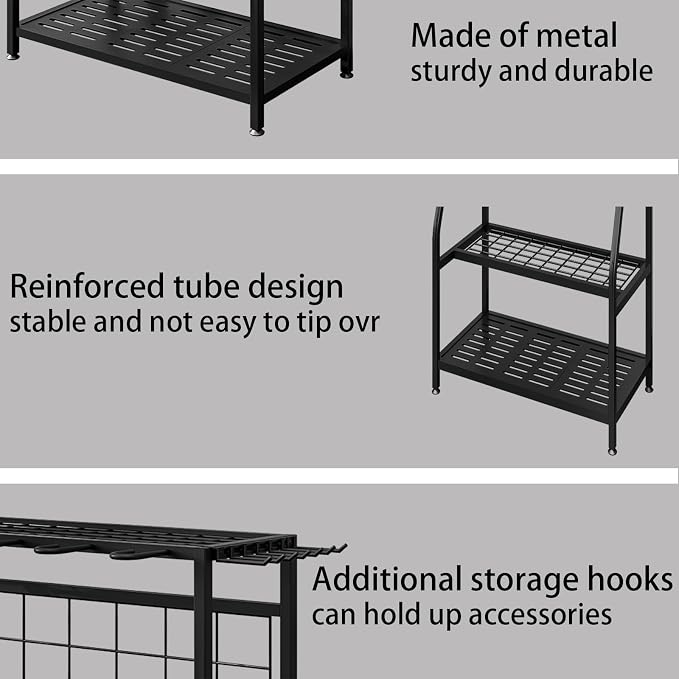 Garden Tool Organizer Yard Tool Tower Rack Shed Organization | Garage - Image 4