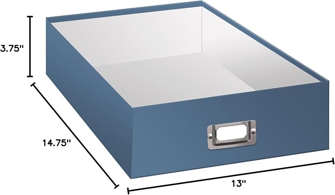 Pioneer Jumbo Scrapbook Storage Box, Sky Blue - Image 5