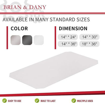 BRIAN & DANY Wire Shelf Liner, Heavy Duty Shelf Liners - Image 2