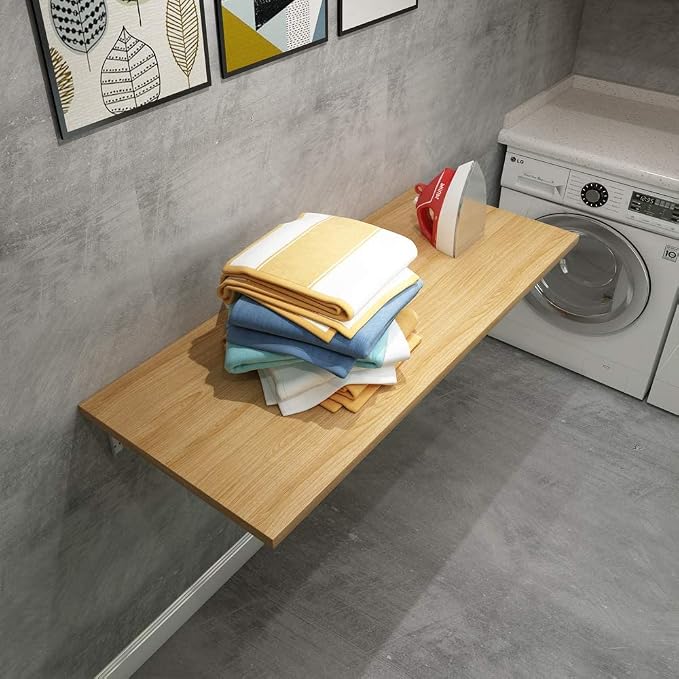 Need Fold Wall Mounted Workbench Folding Wall Table Length 47.2" Width 20" - Image 3