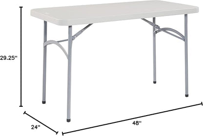 Office Star Resin Multipurpose Rectangle Folding Table - Image 11