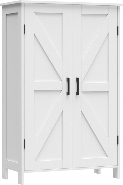 Homleke 43.3" H Farmhouse Bathroom Storage Cabinet - Image 8