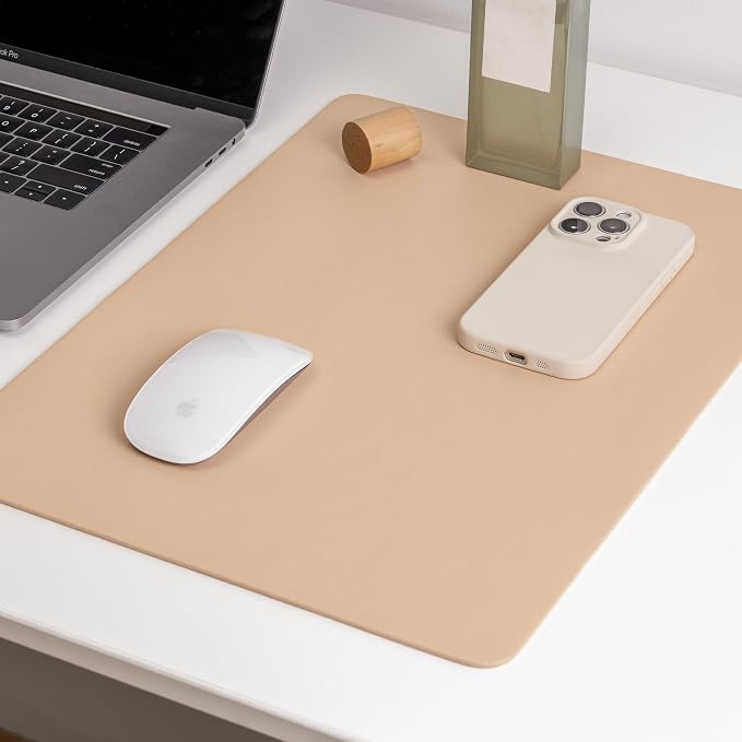 Nekmit Leather Desk Blotter Pad 17 x 12 Inches, Waterproof - Image 2