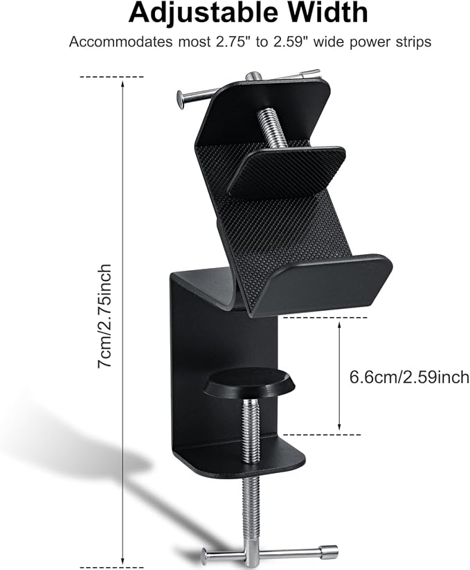 Desk Clamp for Power Strip - Image 2