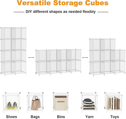AWTATOS 8 Cube Storage Organizer, Closet Organizer Storage Shelf, Bookcase - Image 6