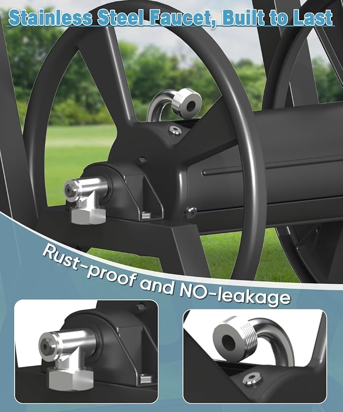 Artigarden Garden Hose Reel Cart - Image 7