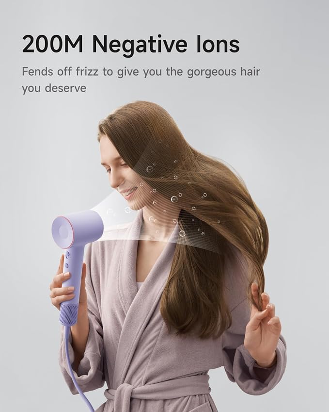 Laifen Hair Dryer SE 2, 200 Million Negative Ionic Blow Dryer - Image 3