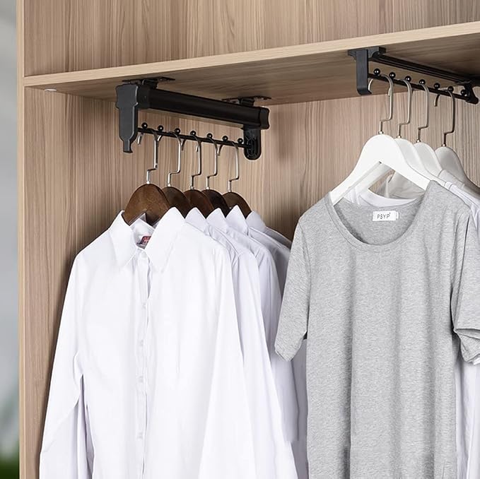 Heavy Duty Extendable Pull Out Closet Rod - Image 5