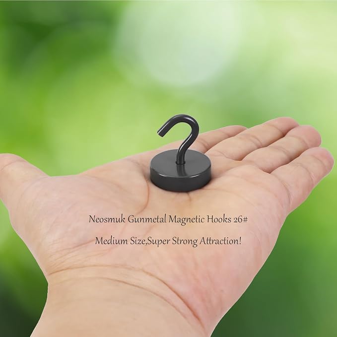Neosmuk Magnetic Hooks Steel Tube Design - Image 2