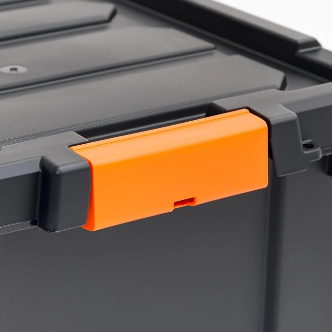 48Qt/12 Gal. Heavy Duty Plastic Storage Bin - Image 4
