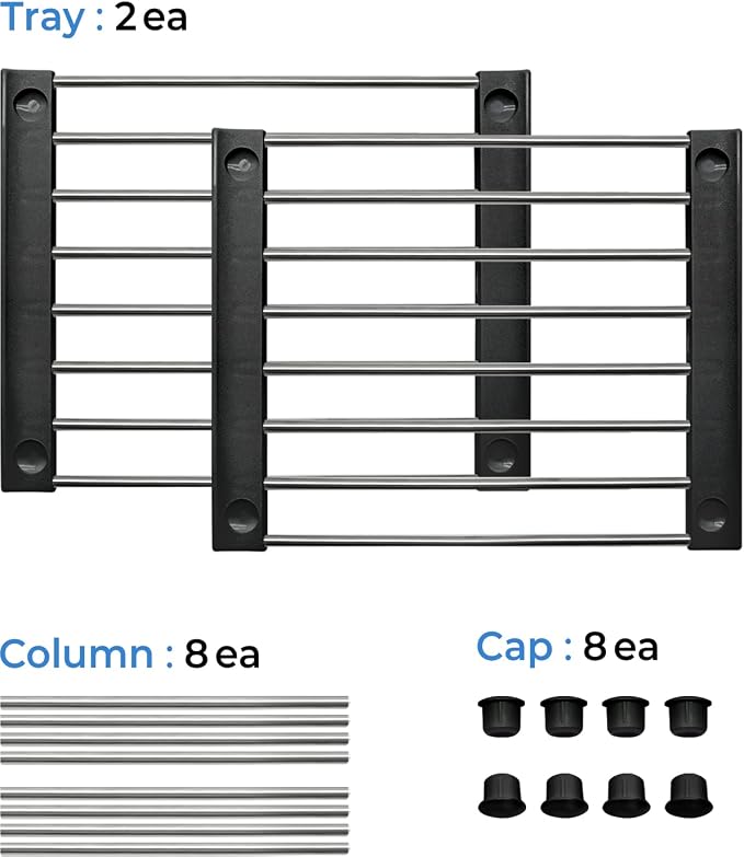 carrotez Cabinet Organizer Shelf, Kitchen Cabinet Organizers and Storage - Image 9