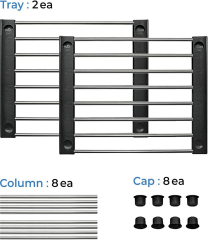 carrotez Cabinet Organizer Shelf, Kitchen Cabinet Organizers and Storage - Image 9