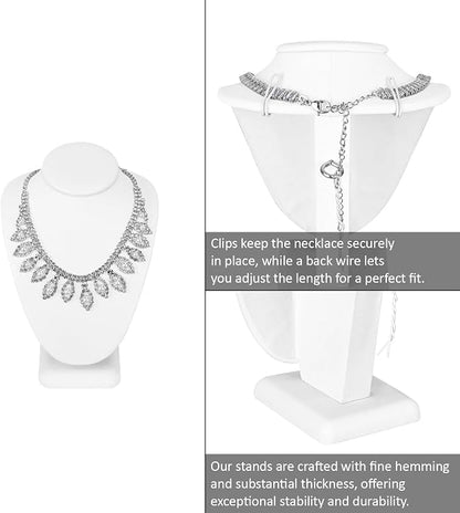 MOOCA Jewelry Display Set, Necklace Display Bust, Earring Organizer, Ring - Image 4
