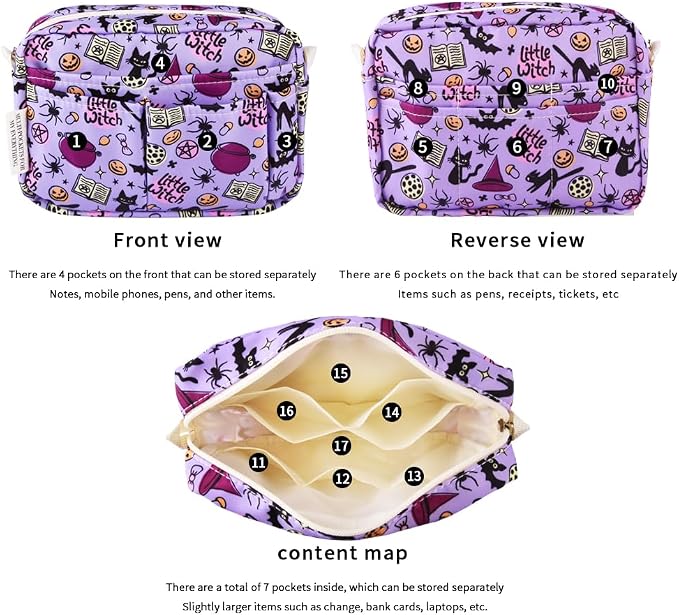 E-WEICHEN Multiple Pockets Portfolio Organizer - Image 4
