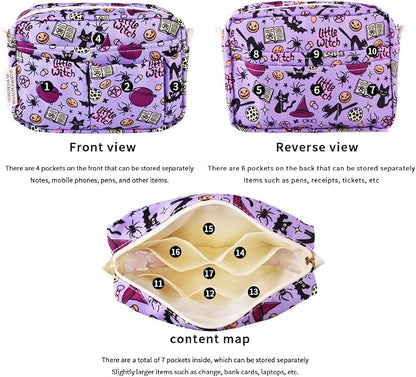 E-WEICHEN Multiple Pockets Portfolio Organizer - Image 4