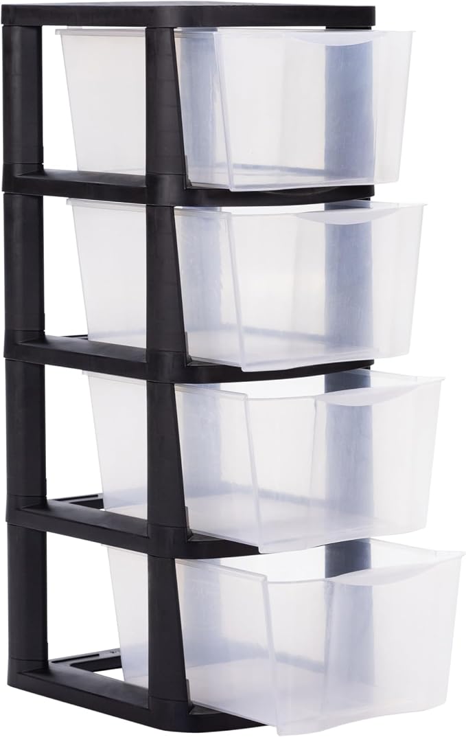 Plastic 4-Drawer Storage Tower, . Toys, Art Supplies and Home Organization - Image 6