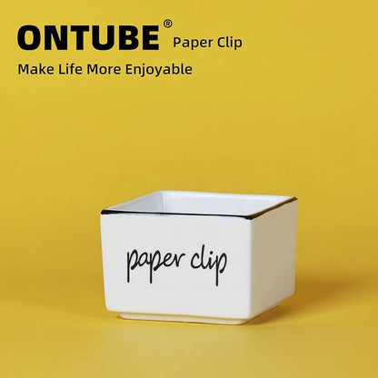 ONTUBE Farmhouse Paper Clip Holders Dispenser Organizer - Image 2