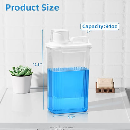 3PCS 94OZ Detergent Dispenser and 0.85Gallon Dryer Ball Holder - Image 2