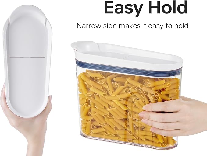 Felli Cereal Container Storage Airtight Holds 32 oz Family Size Breakfast Box - Image 9
