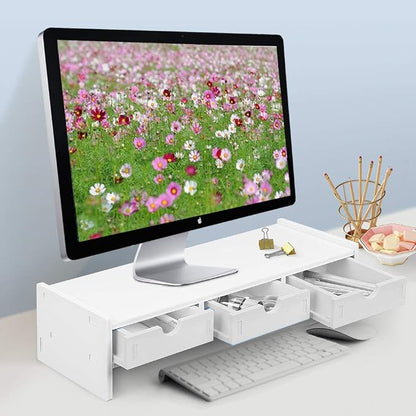 valen Monitor Stand Riser, Computer Laptop Riser Shelf - Image 2